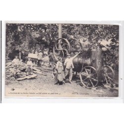 HAUTE-VIENNE : env. la roche-l'abeille, une scierie en plein bois - très bon état