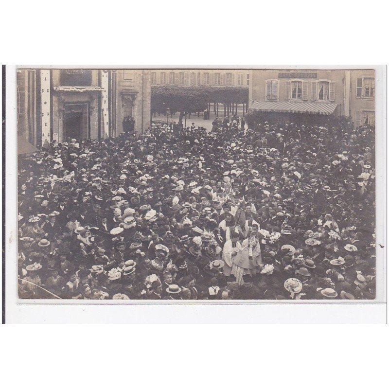 REMIREMONT : bénédiction de la statue de jeanne d'arc, 1909 - très bon état