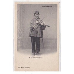 REMIREMONT : mamet et son violon - très bon état