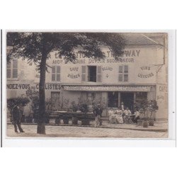 NANTERRE : place de la boule, café, bière, billard, vins et liqueurs - très bon état