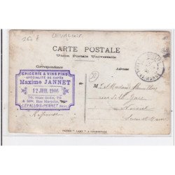 LEVALLOIS : maison Jannet, lait 20cents, bière 25cents, cidre 30cents - très bon état