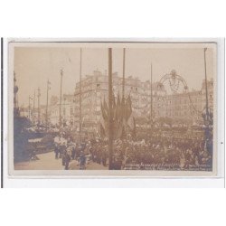 LEVALLOIS-PERRET : inauguration de l'hôtel des postes et du bâtiment des sapeurs pompiers - très bon état