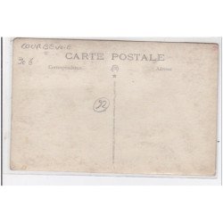 COURBEVOIE : à la nouvelle cave, debreux, photo reynou, 1924, inondation - très bon état