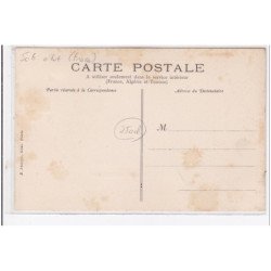 PARIS : carte publicitaire pour l'orchestre tziganes GARIBALDI (Tzigane) - bon état (traces)