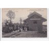 BONNEVILLE LA LOUVET : la gare à l'arrivée du train de Cormeilles - très bon état