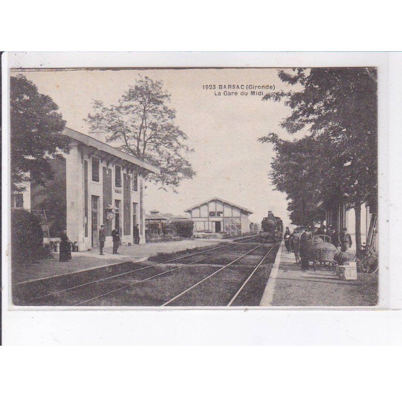 BARSAC: la gare du midi - très bon état