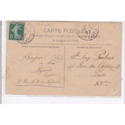 PARIS : """"aux amis camionneurs"""", julienne, personnages - très bon état