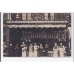 PARIS : boucherie leclerc, 47 rue rambuteau - très bon état