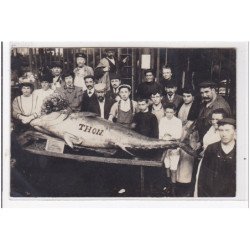 PARIS : un thon géant, 250kg, halles de paris - très bon état