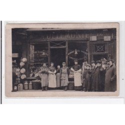 PARIS : A. Dellemonie conserves alimentaires galaisons beurres oeufs fromage livraison à domicile, 2e arr- très bon état