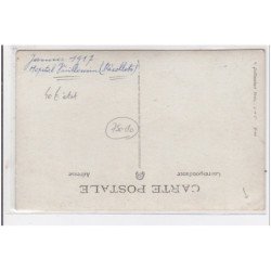 PARIS : janvier 1917, hôpital Vuillemin (récollets), blessés - état