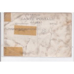 PUTEAUX : carte photo du Café AUBINE - état