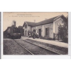 PULLIGNY : la gare - passage de l' express de Dijon- très bon état