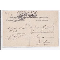 SAINT AGREVE : le 5 mars 1905 - congère de la gare (locomotive - train)- bon état (un léger pli d'angle)