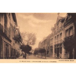 BELLEY : grande-rue la caisse d'epargne - etat