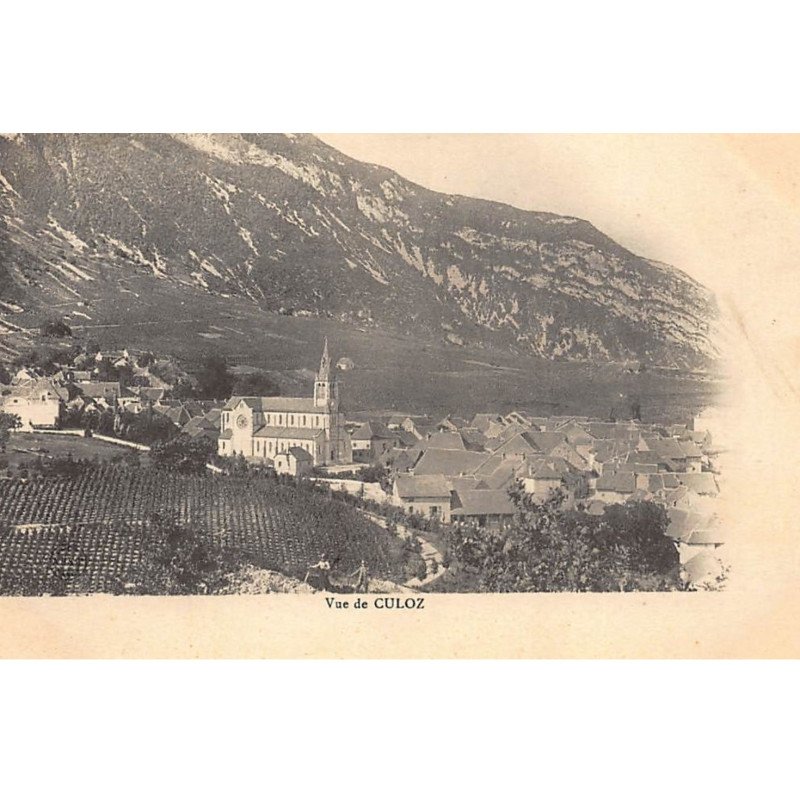 CULOZ : vue de culoz - tres bon etat