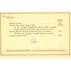 BOURG-en-B4RESSE : console et trumeau, cliché 65 - tres bon etat