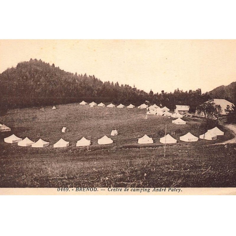 BRENOD : centre de camping andré patey - tres bon etat