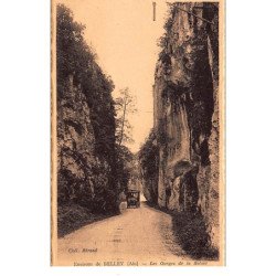 env. BELLEY : les gorges de la balme - tres bon etat