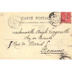 LA VALBONNE : vue des tentes des zouaves - tres bon etat