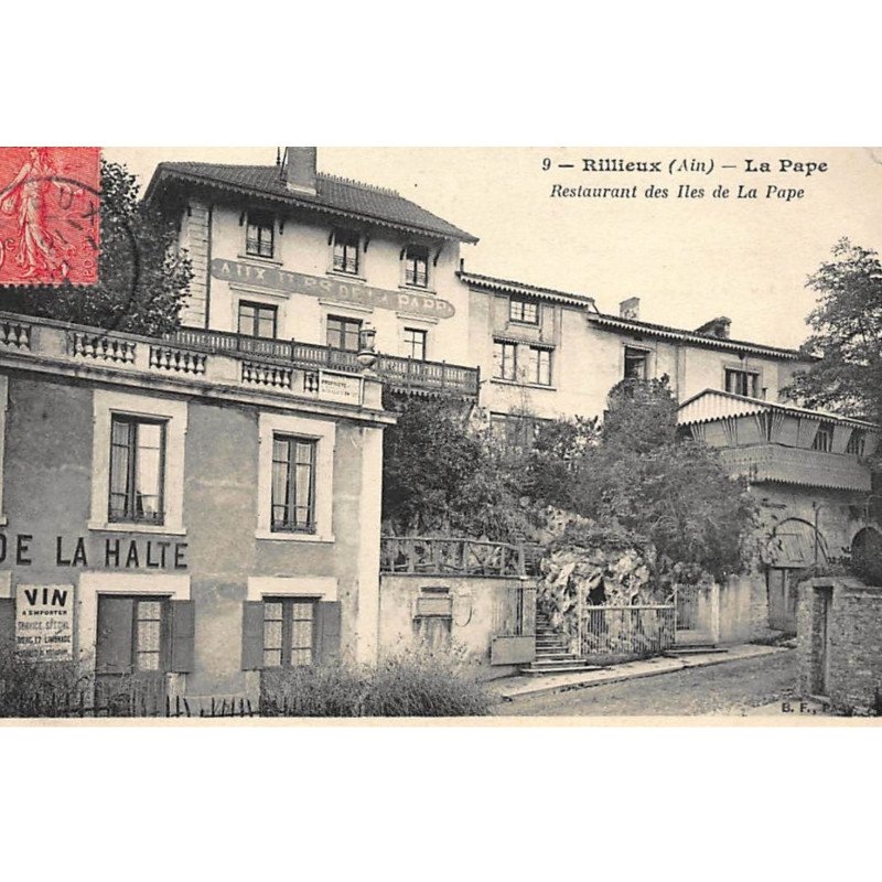 RILLIEUX : la pape restaurant des iles de la pape - etat