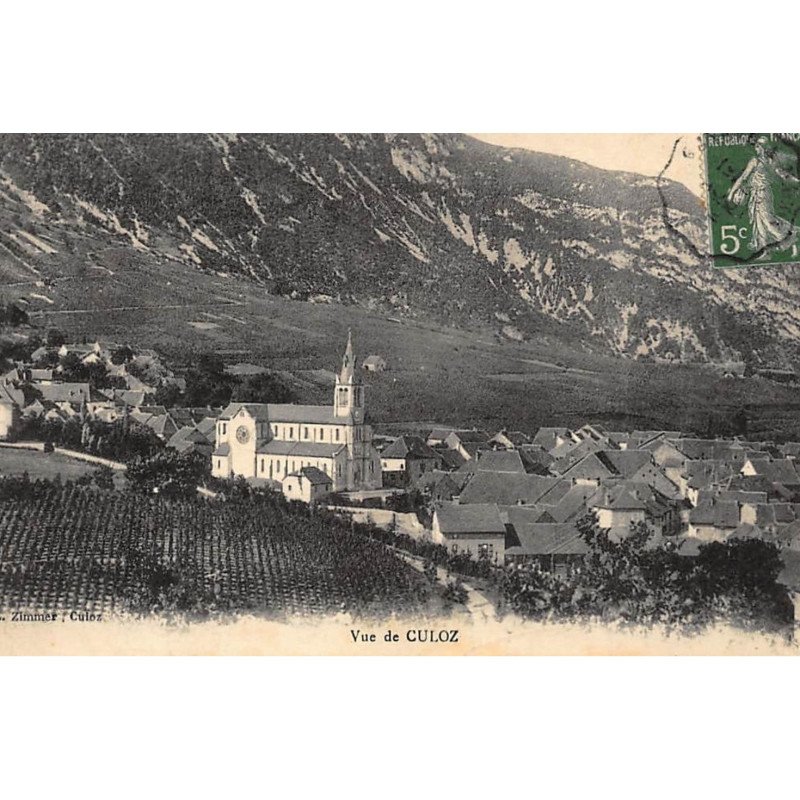 CULOZ : vue de culoz - tres bon etat