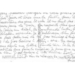 BRENOD : l'eglise et le monument aux morts - tres bon etat