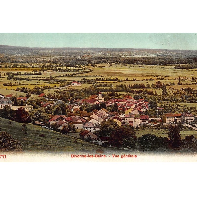 DIVONNE-les-BAINS : vue generale - etat