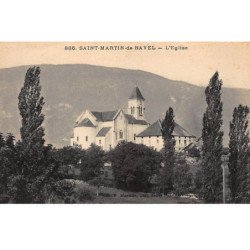 SAINT-MARTIN-de-BAVEL : l'eglise - etat