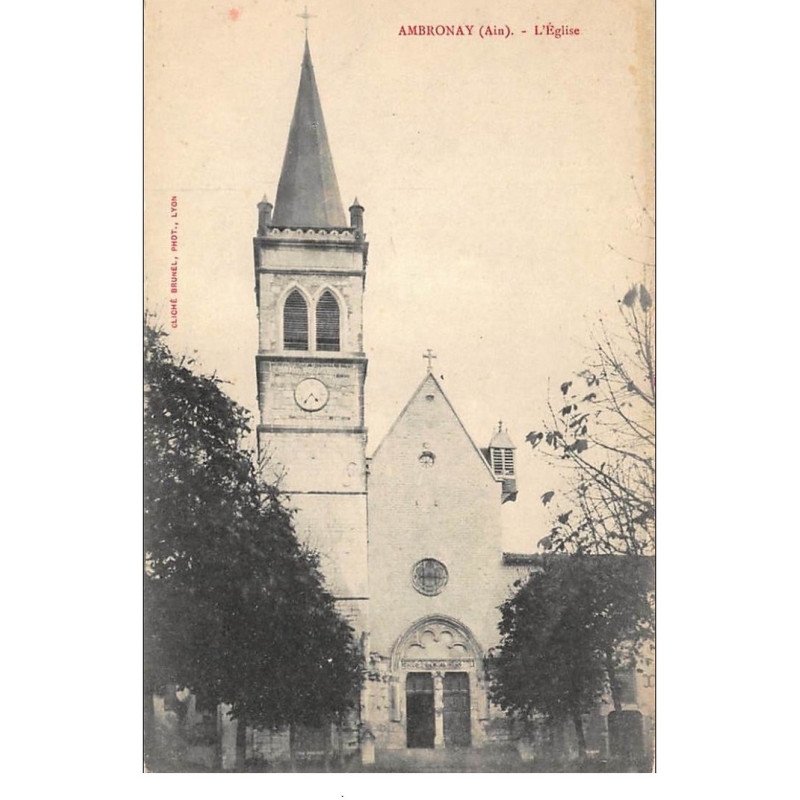 AMBRONAY : l'eglise - tres bon etat