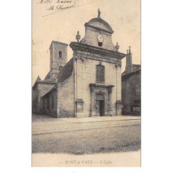 PONT de VAUX : l'eglise - tres bon etat