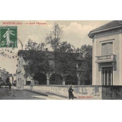 MONTLUEL : la caisse d'epargne - etat