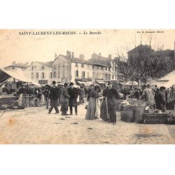 SAINT-LAURENT-les-MACON : le marché - tres bon etat