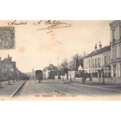 SOISSONS : avenue de la gare - tres bon etat