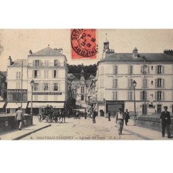 CHATEAU-THIERRY : la rue du pont - tres bon etat