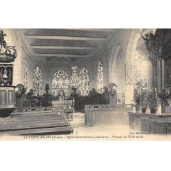 LA FERTE-MILON : eglise st-nicolas, vitraux du XVIe siecle - tres bon etat