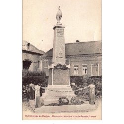 BUIRONFOSSE-le-BOUJON : monument aux morts de la grande guerre - tres bon etat