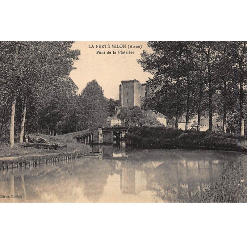 LA FERTE MILLON : pont de la platriere - tres bon etat