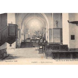 PAISSY : eglise (interieur) - tres bon etat