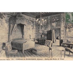 AISNE : chateau de marchais, salle des rois 2e vue - tres bon etat