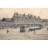SAINT-QUENTIN : la gare, tramway - etat