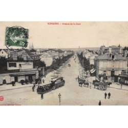 SOISSONS : avenue de la gare - etat