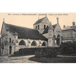 COYOLLES : l'eglise et la maison d'ecole - tres bon etat