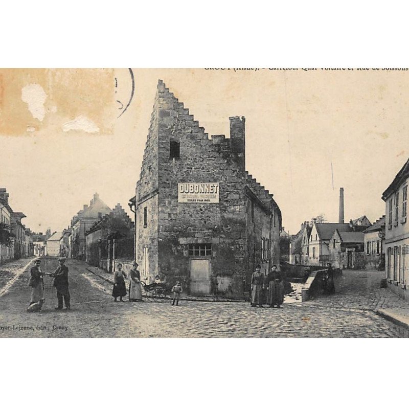 CROUY : carrefour quai voltaire et rue de soissons - etat