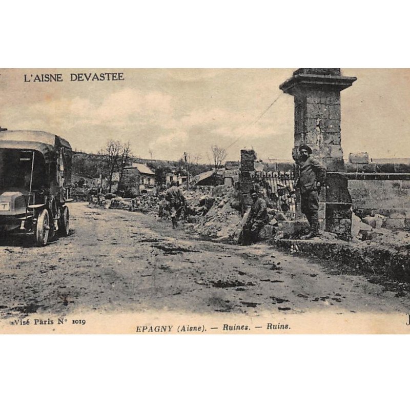EPAGNY : ruines - etat