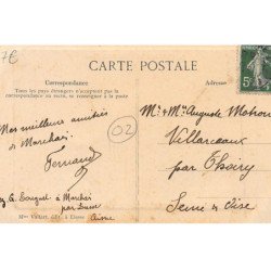 AISNE : chateaude marchais bati au XVIe s par le cardinal de lorraine appartenant au prince de monaco - tres bon etat