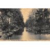 AISNE : chateau de marchais, vue du canal de cloture - etat