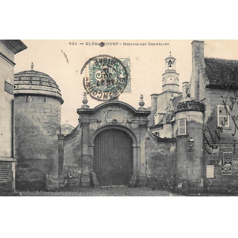 BLERANOCOURT : hospice des orphelins - tres bon etat