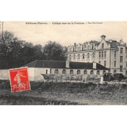 CHATEAU-THIERRY : college jean de la fontaine, vue est-ouest - etat