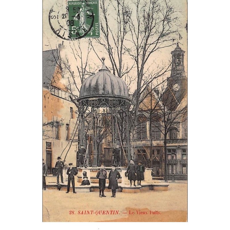SAINT-QUENTIN : le vieux puits - tres bon etat